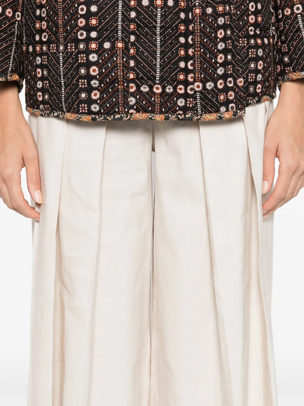 Shop Alice And Olivia Simon Wide-leg Trousers