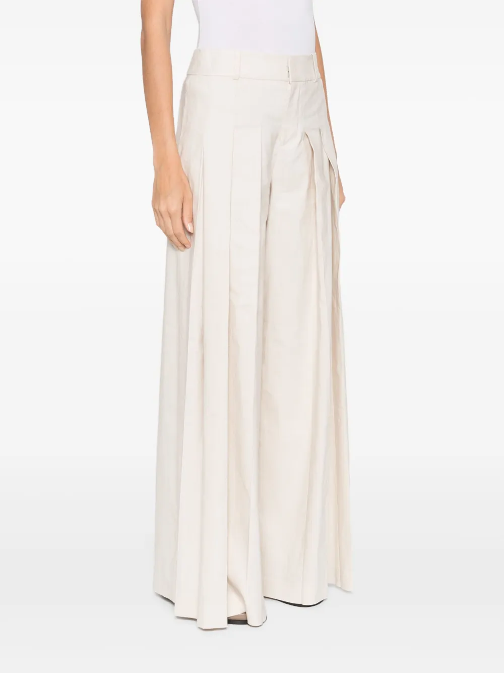 ALICE AND OLIVIA SIMON WIDE-LEG TROUSERS