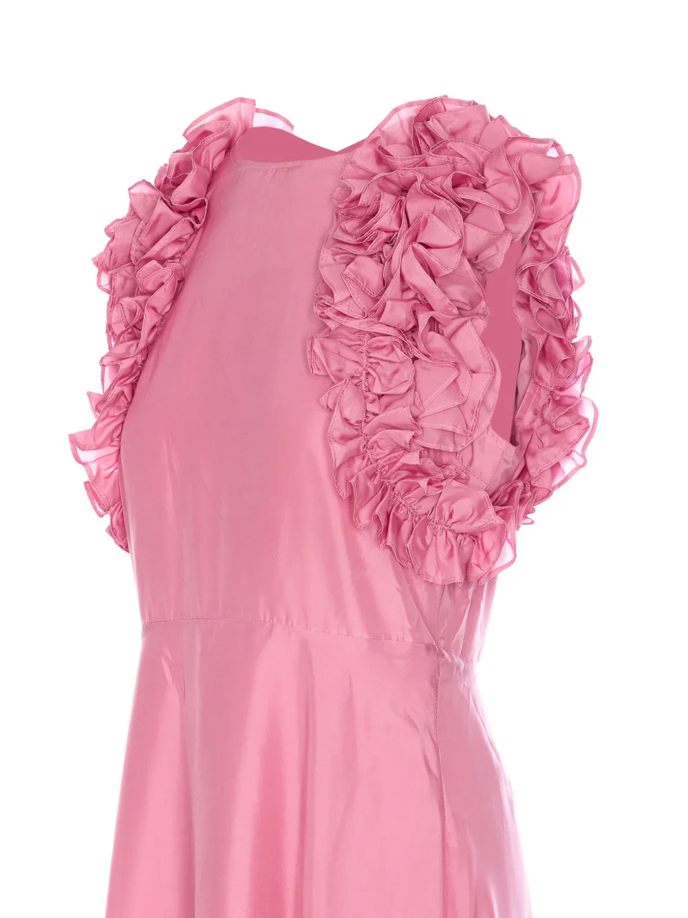 Essentiel Antwerp Hexico maxi-jurk Roze