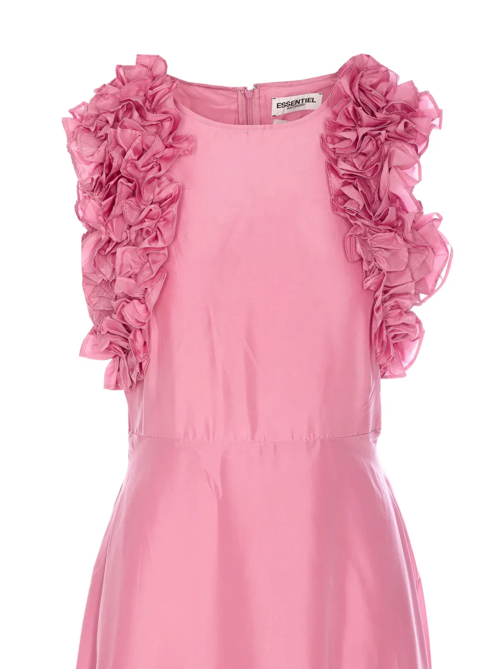 Essentiel Antwerp Hexico maxi-jurk Roze