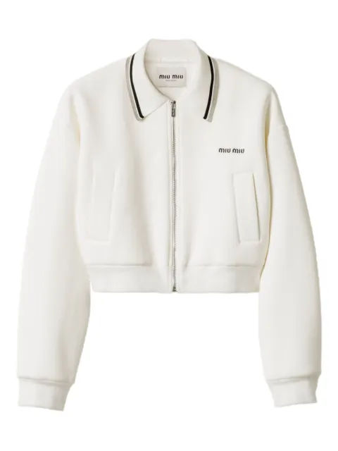 Miu Miu veste en laine mélangée
