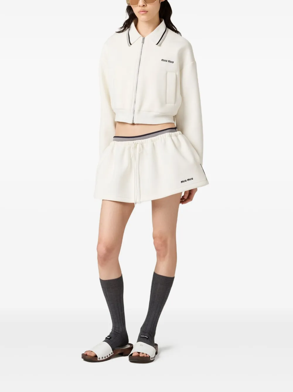 Miu Miu wool-blend jacket | Bomber Jackets | Image 2