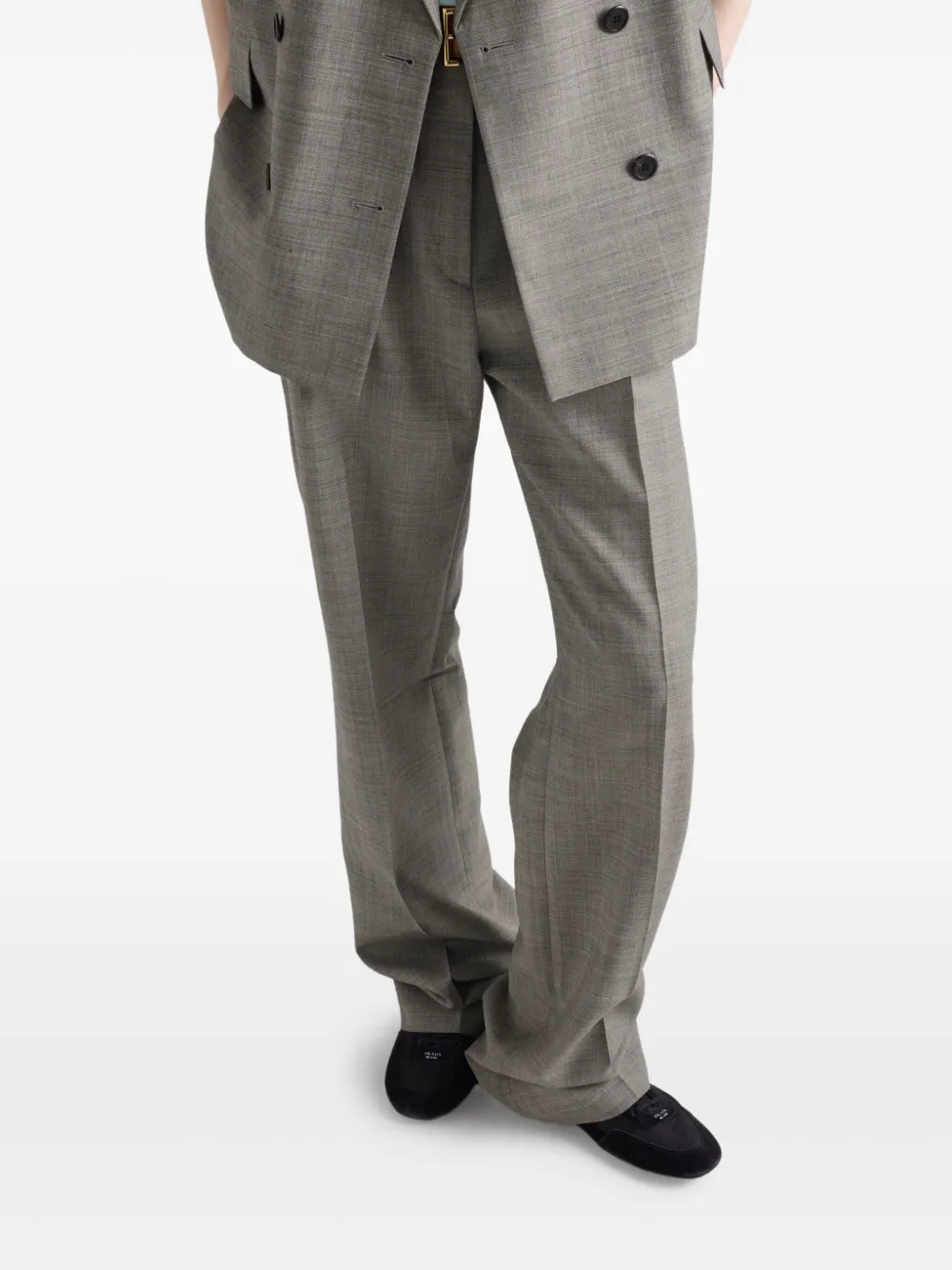 Prada Grisaille broek Grijs
