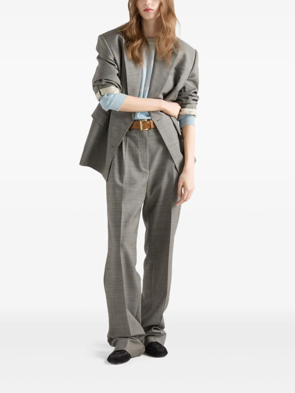 Prada Grisaille pants - Grijs