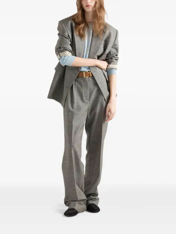 Prada Grisaille Pants | Grey | FARFETCH