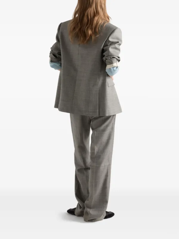 Prada Grisaille Pants | Grey | FARFETCH