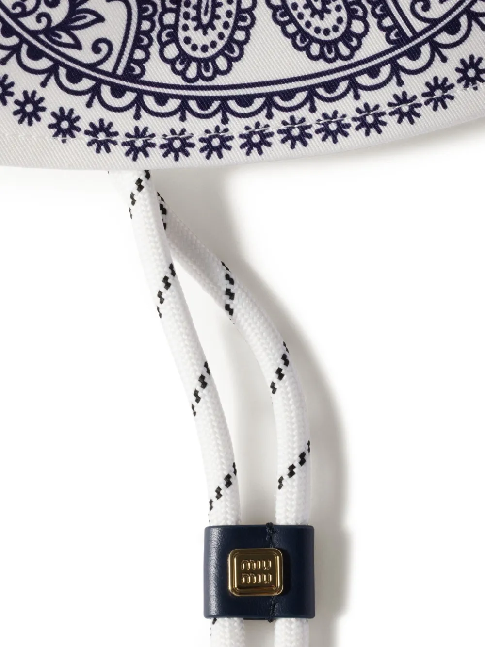 Miu Miu bandana-print bucket hat | Image 2