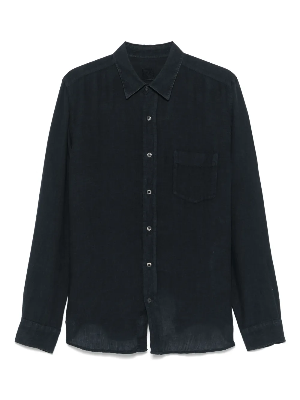 120% Lino camisa de lino | azul | Image 1