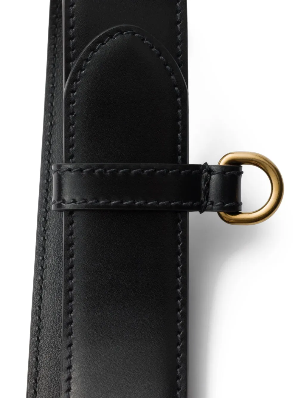 Prada Leren riem Blauw