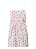 Miu Miu cotton-poplin dress - White
