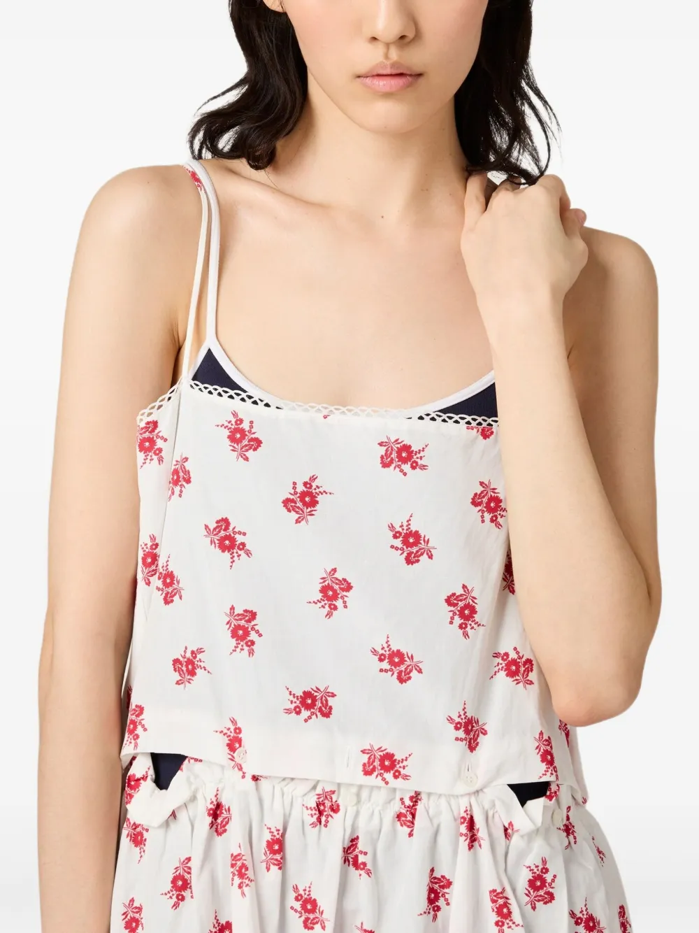 Ivy gestreepte shopper