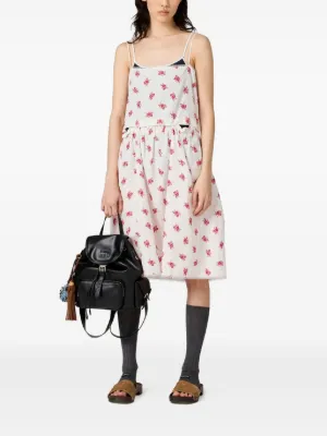 【希少】MiuMiu ロゴ入り デニム ペニーローファー ブルー Miu Miu | Designer Fashion | FARFETCH US