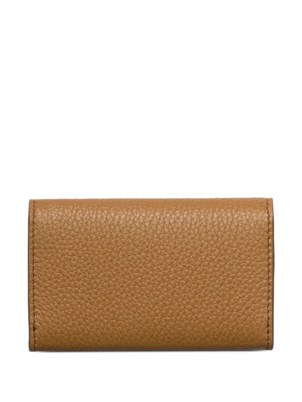 Prada leather card holder - Bruin