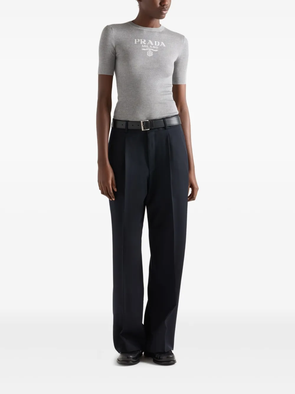 Prada top tejido de canalé | Playeras y jerséis | Image 2