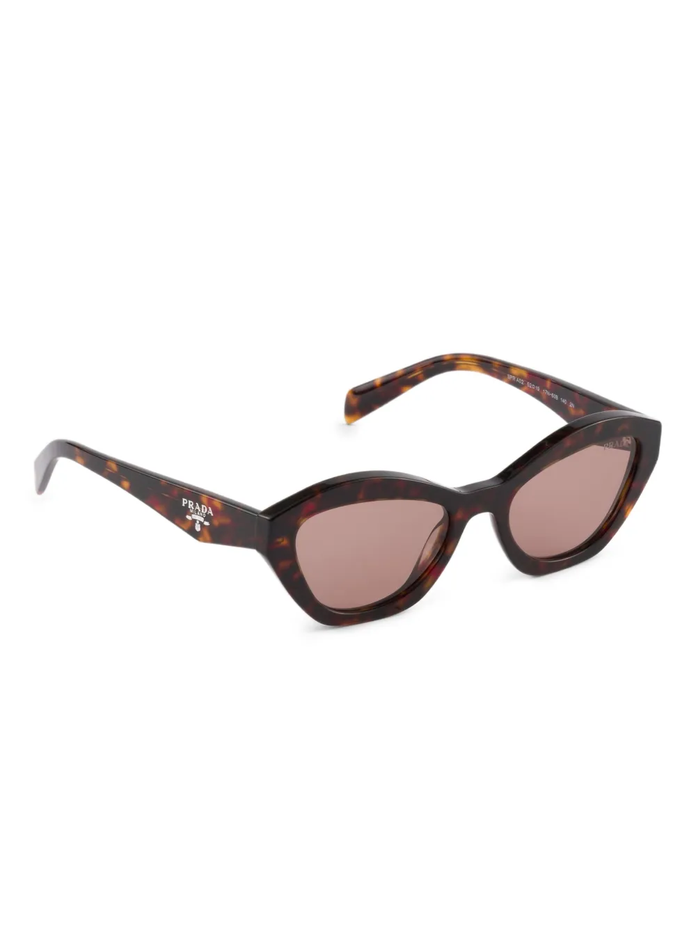 Prada Eyewear geometric-frame sunglasses - Bruin