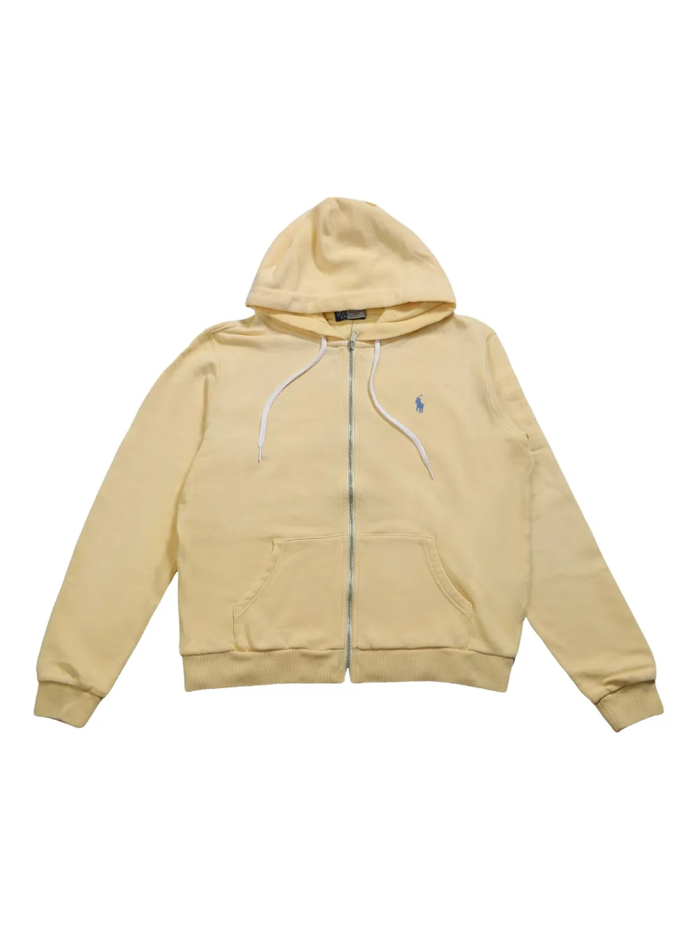 Polo Ralph Lauren zip-front hoodie - イエロー Polo Ralph Lauren zip-front hoodie - イエロー