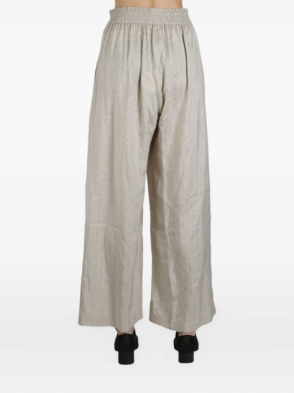 Cortana silk trousers Beige
