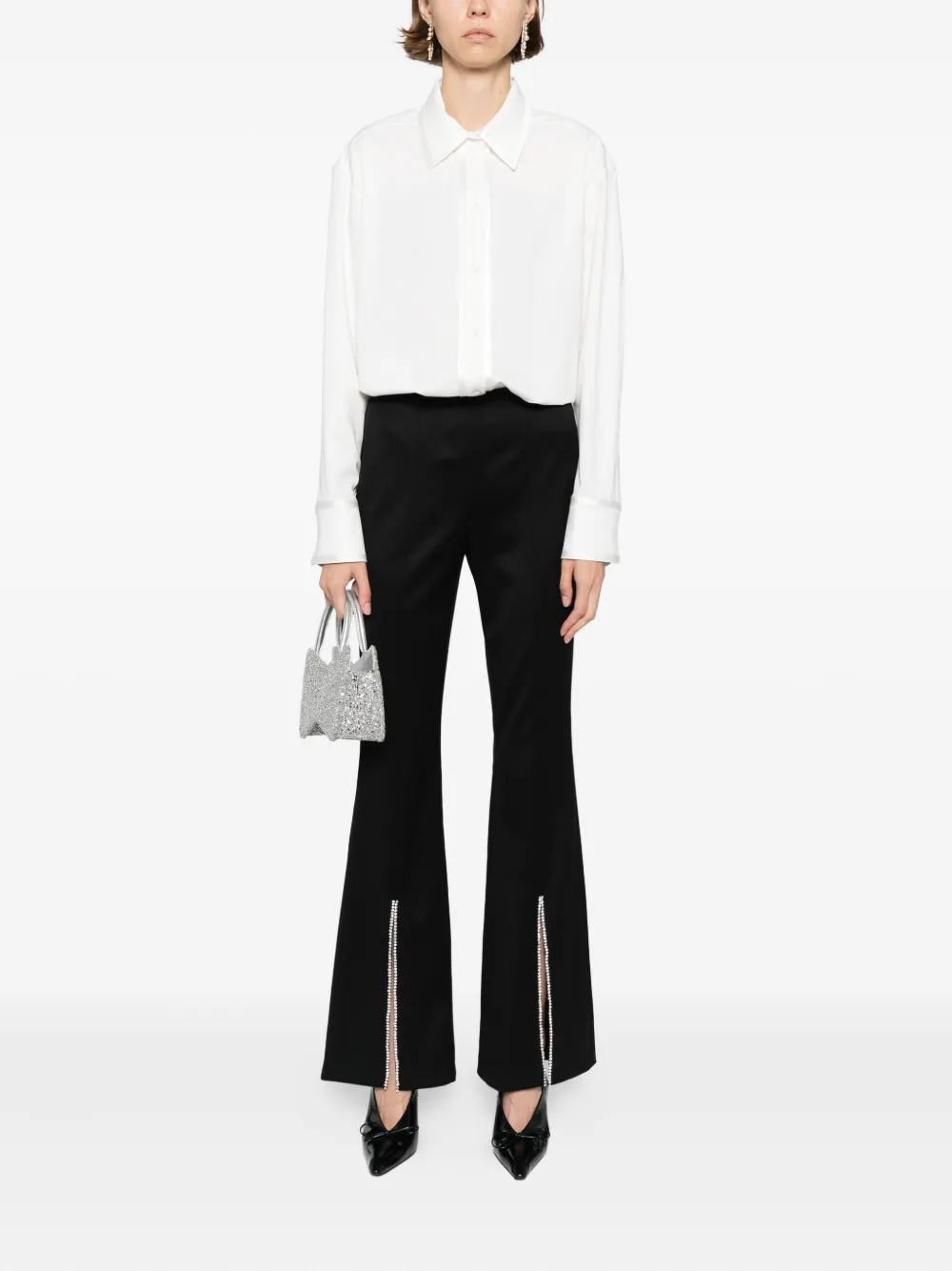 Alice + olivia Perfect button-down blouse - Wit