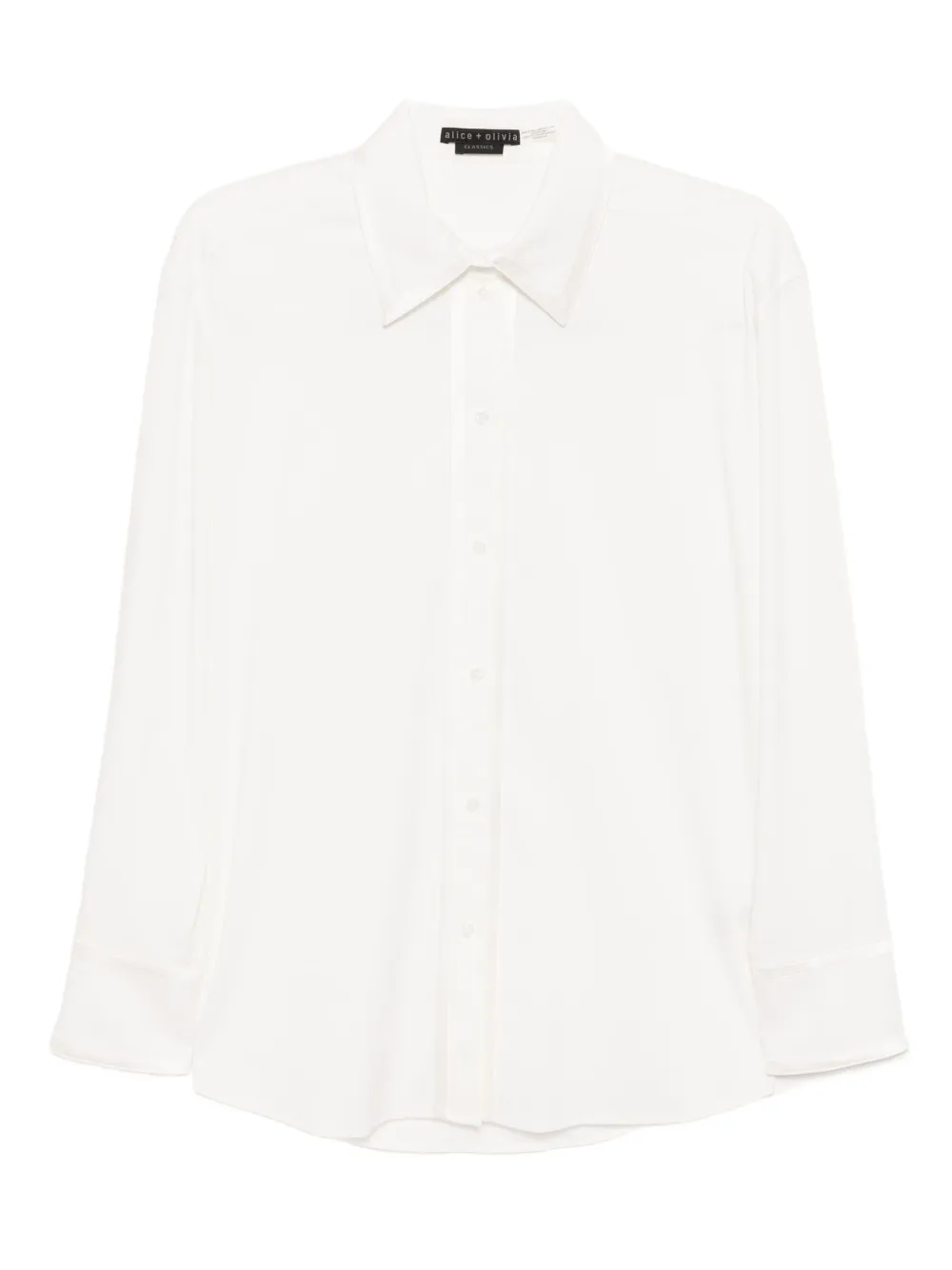 alice + olivia Camicia Perfect Button Down - Bianco