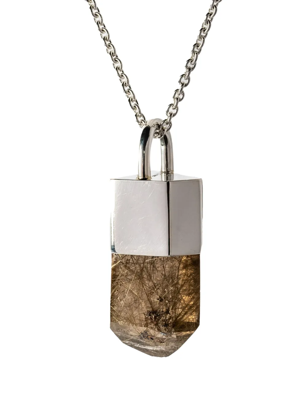 Parts of Four sterling silver Talisman quartz pendant necklace - Parts of Four sterling silver Talisman quartz pendant necklace -