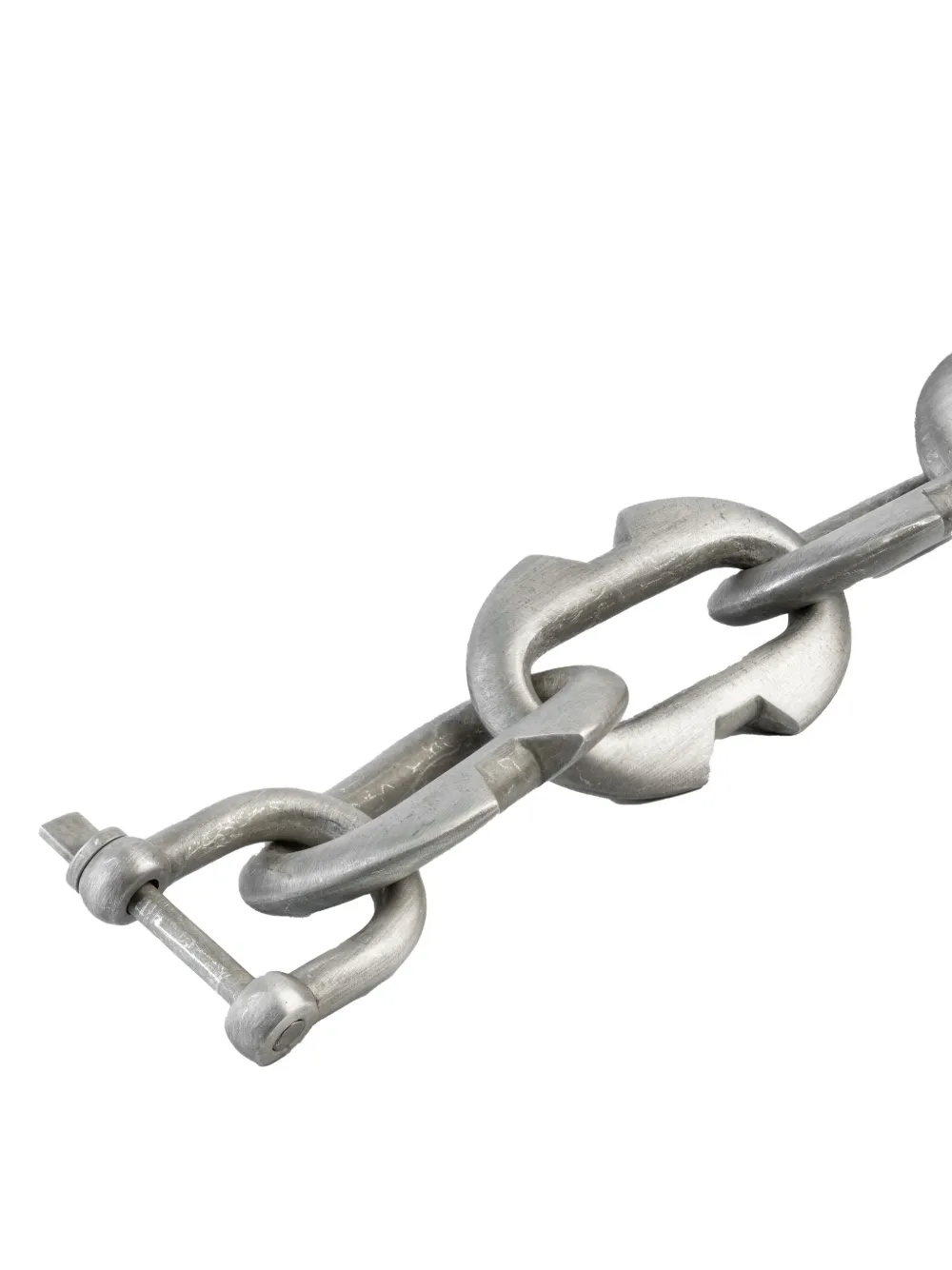 Parts of Four sterling-silver Massive Deco Link Charm necklace | Fine Necklaces | Image 2