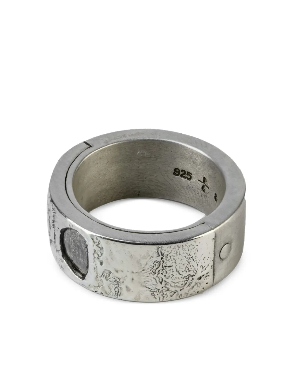 Parts of Four sterling silver Sistema diamond ring | Fine Rings | Image 2