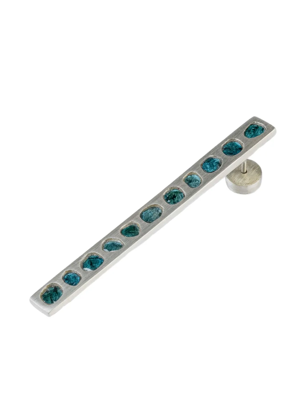 Parts of Four sterling-silver Plate diamond earring - グレー Parts of Four sterling-silver Plate diamond earring - グレー