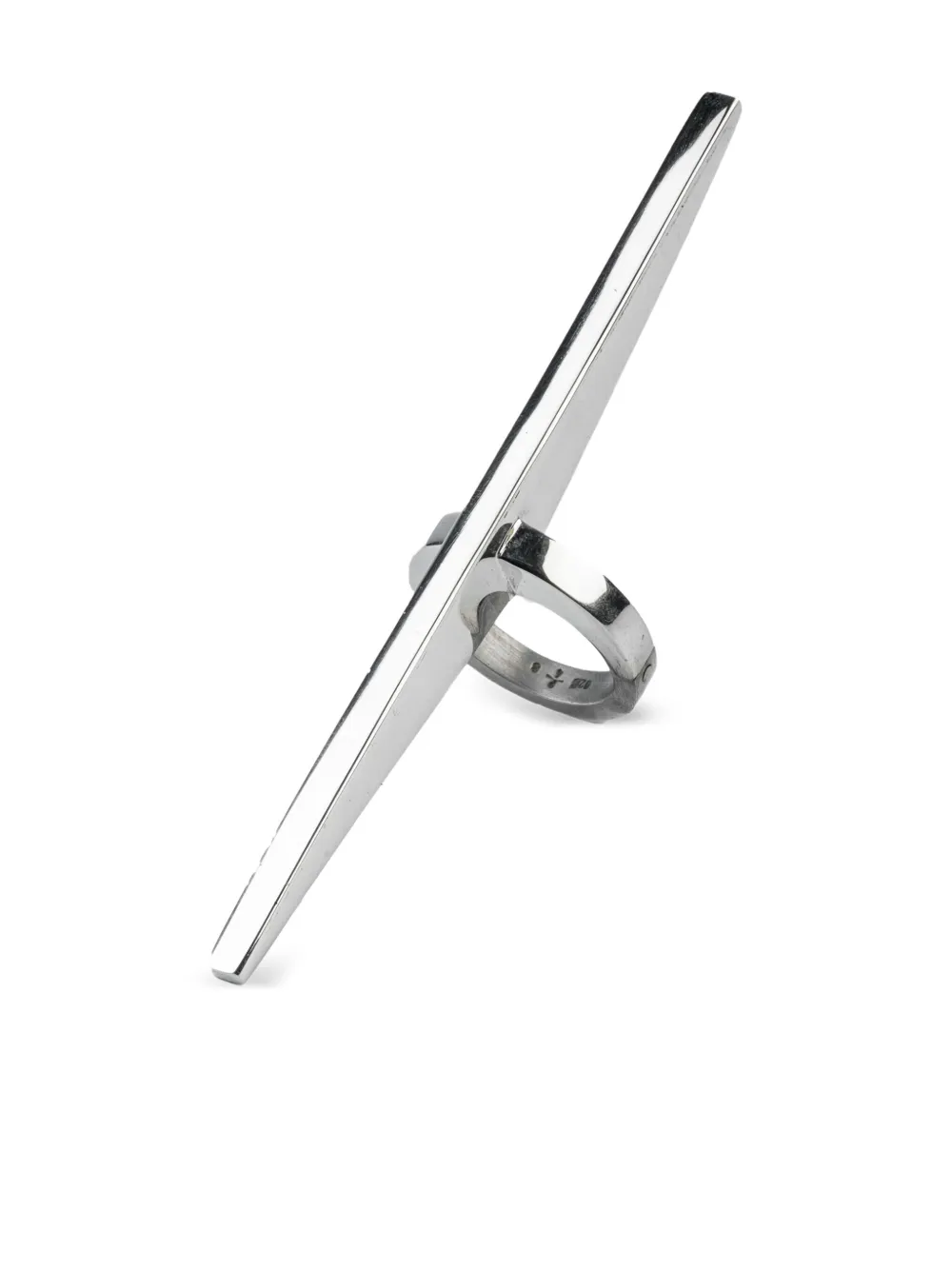 Parts Of Four Sterling Silver Sistema Ring In Metallic