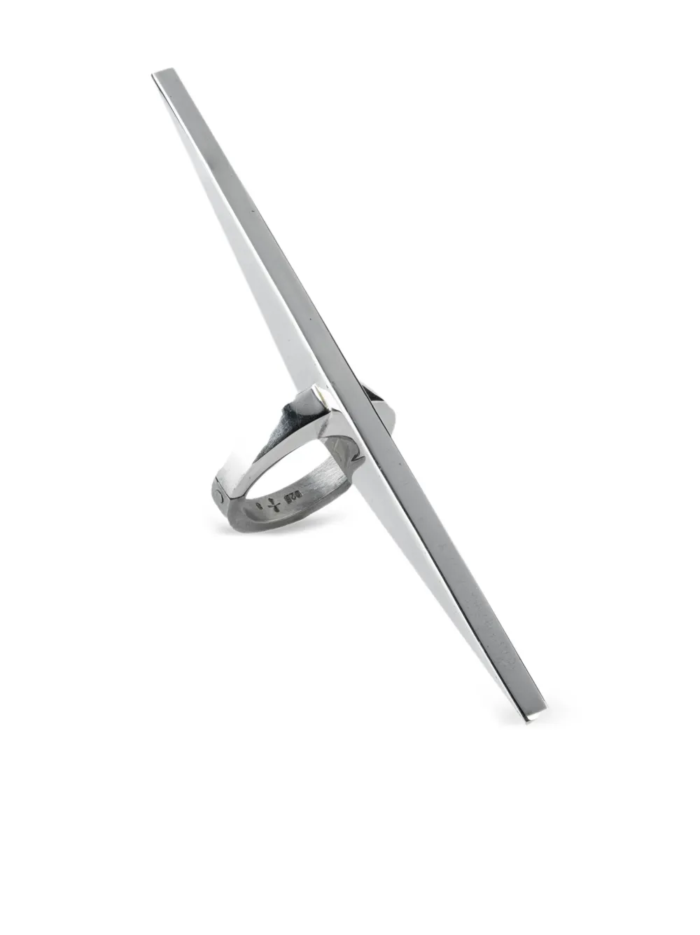Parts Of Four Sterling Silver Sistema Ring In Metallic