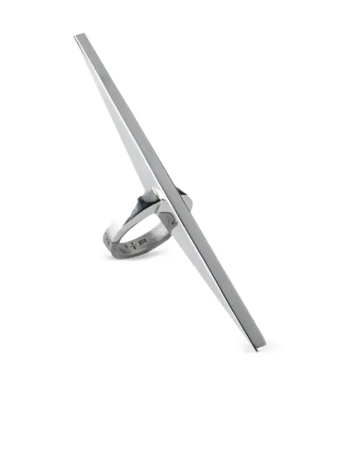 Parts of Four sterling silver Sistema ring
