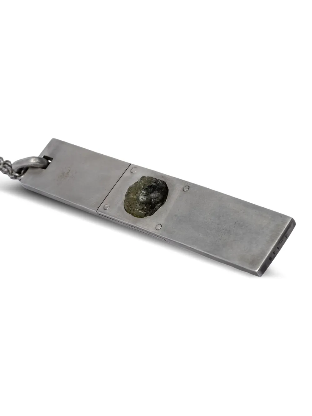 Parts of Four sterling-silver Amulet prehnite necklace | Fine Necklaces | Image 2