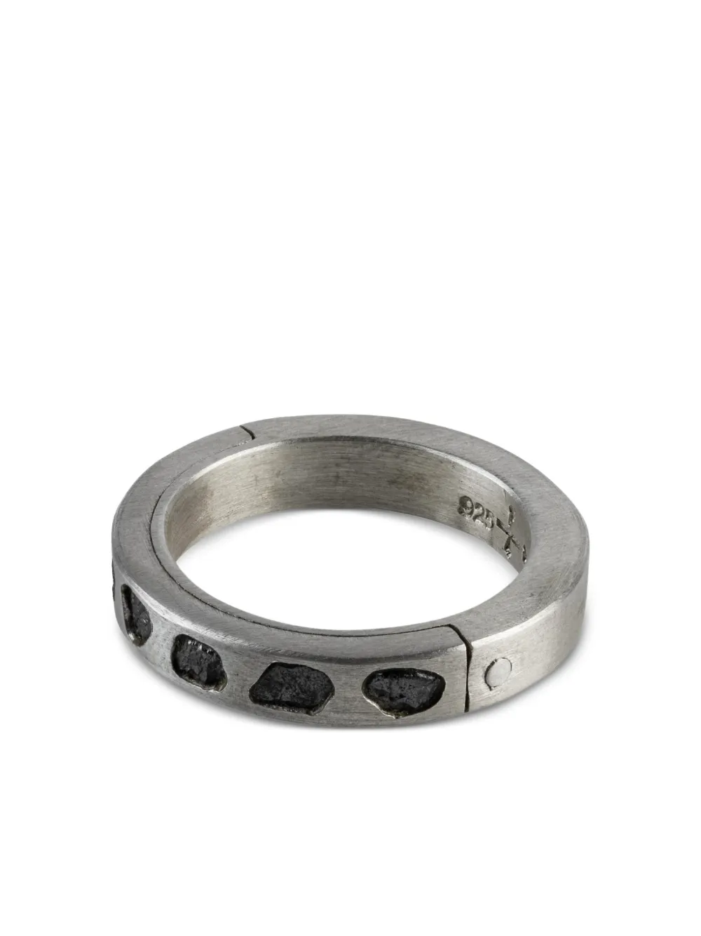 Parts of Four sterling silver Sistema diamond ring | Silver | Image 1