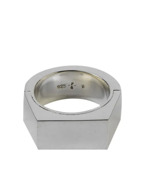 Parts of Four sterling silver Sistema ring