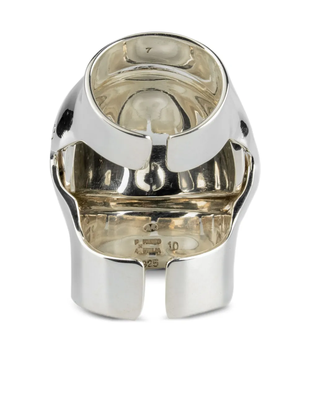 Parts of Four x Fangophilia sterling-silver Joint Pure ring | Silver | Image 1