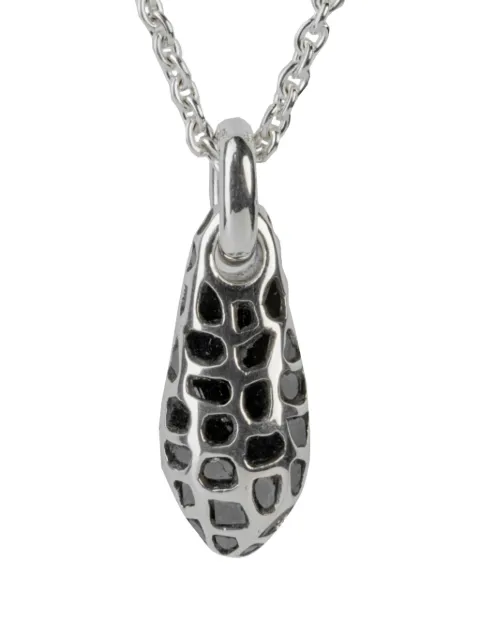 Parts of Four sterling silver Chrysalis diamond necklace