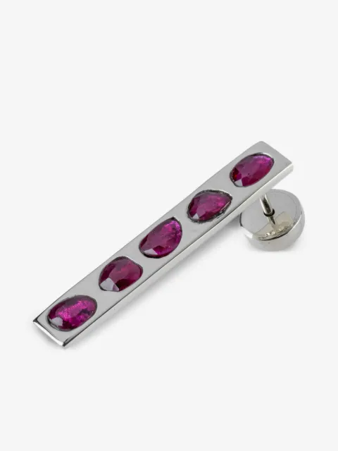 Parts of Four sterling silver Plate earring
