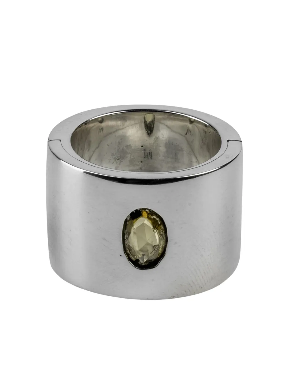 Parts of Four sterling silver Sistema sapphire slab ring - シルバートーン Parts of Four sterling silver Sistema sapphire slab ring - シルバートーン