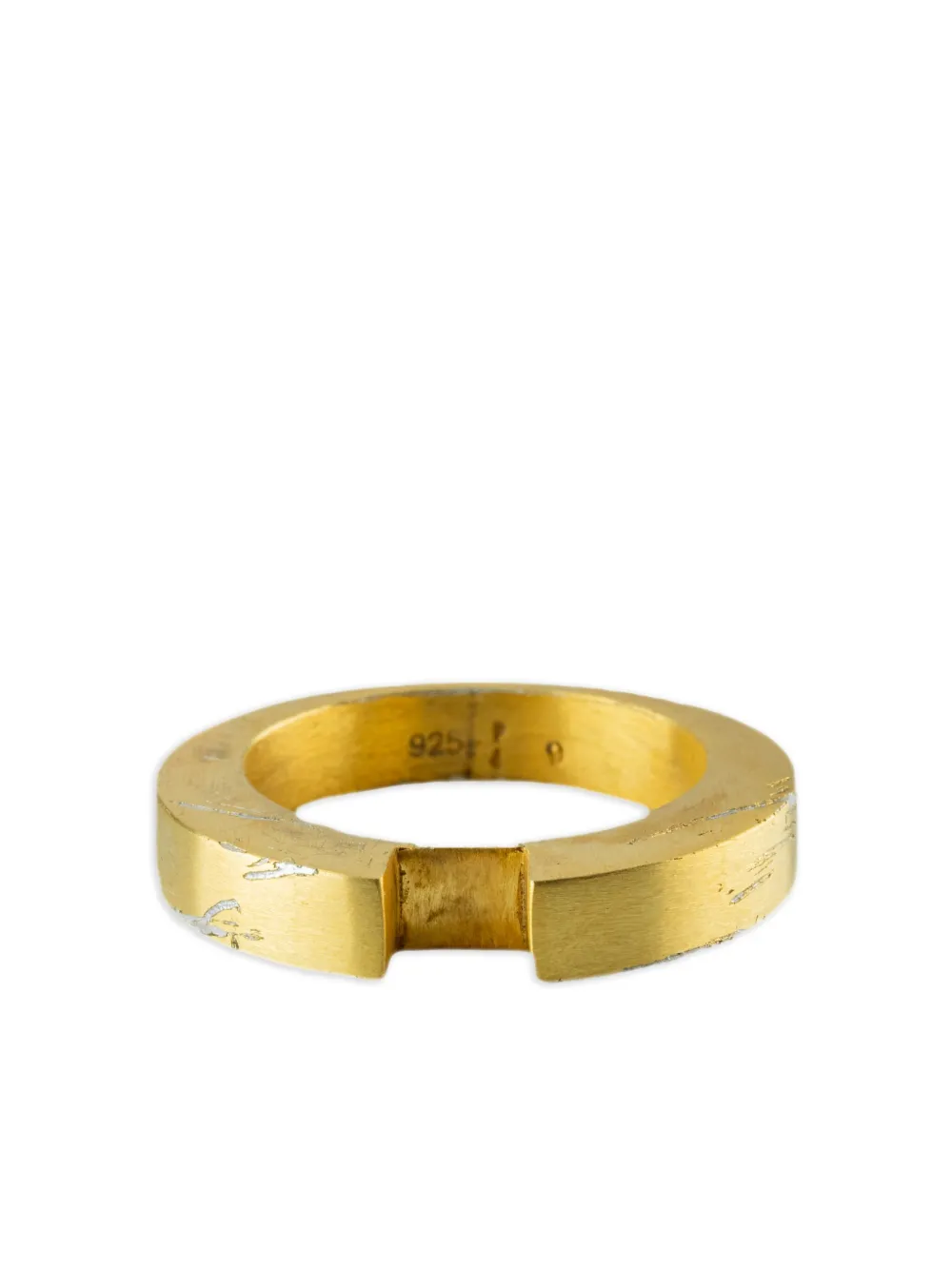 Parts of Four Crescent Rift ring | Gold | Image 1