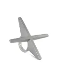 Parts of Four Sistema bridge-cross ring - Silver