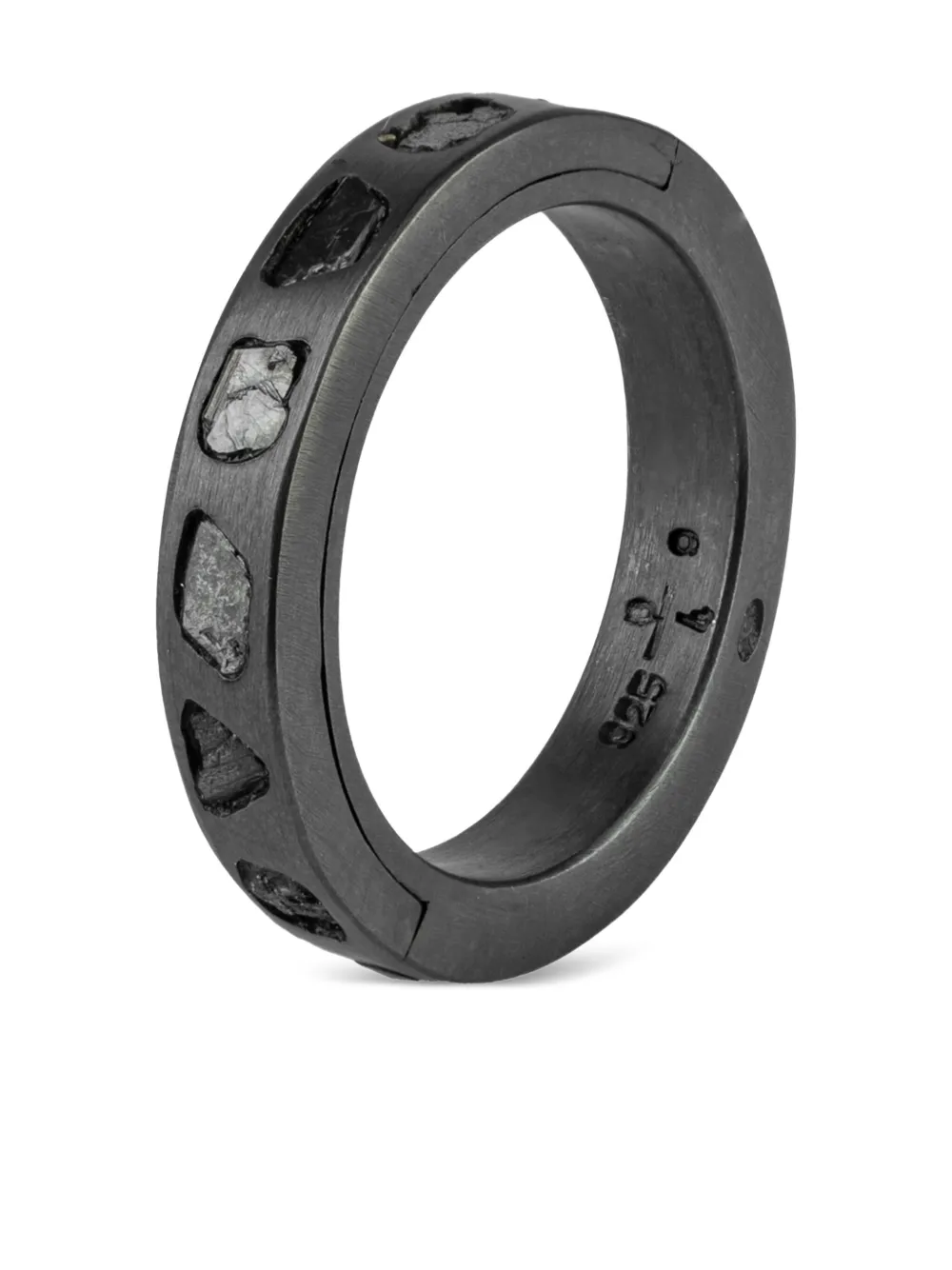 Sterling Silver Sistema Diamond Ring