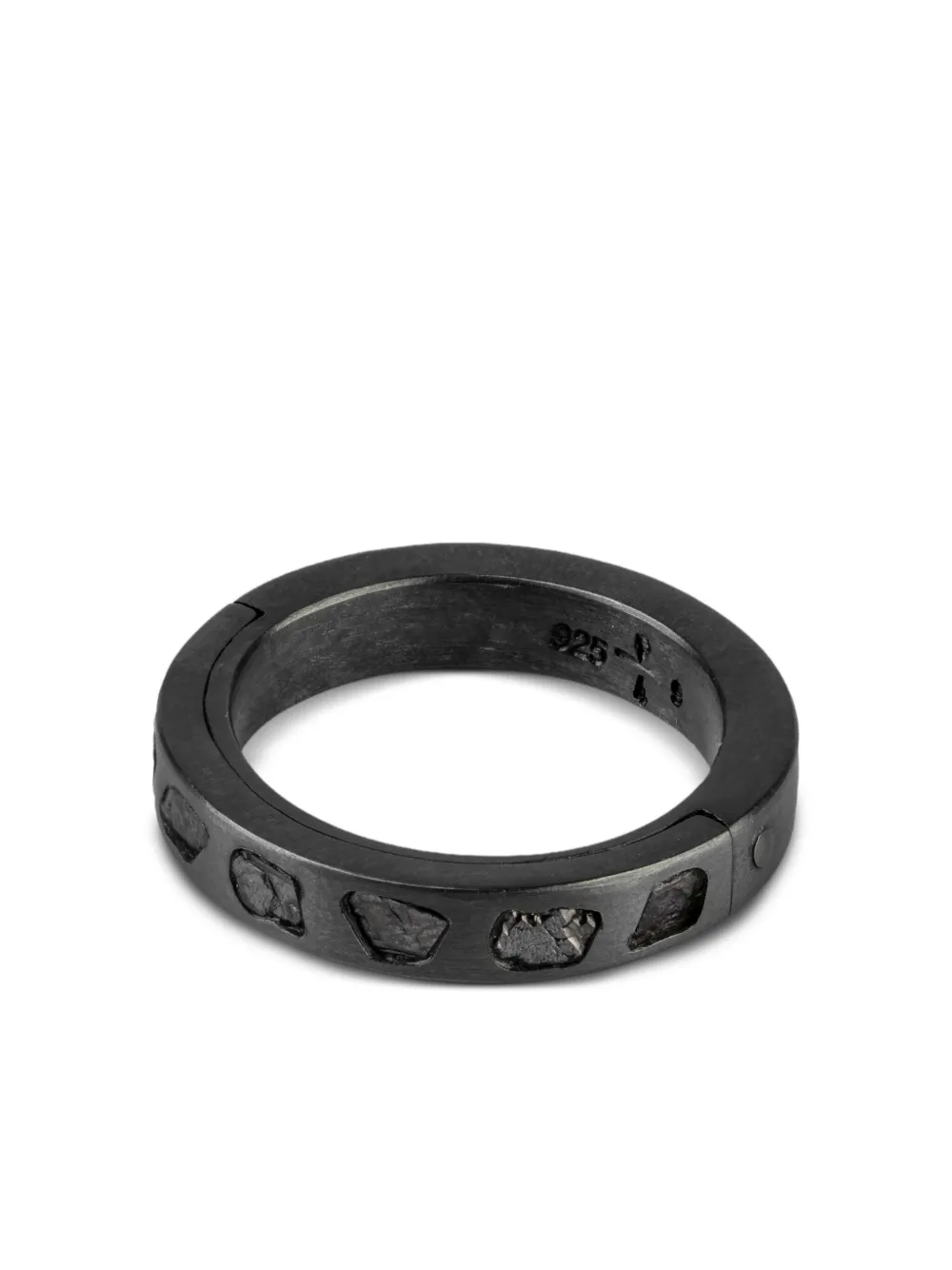 Parts of Four sterling silver Sistema diamond ring | Fine Rings | Image 2