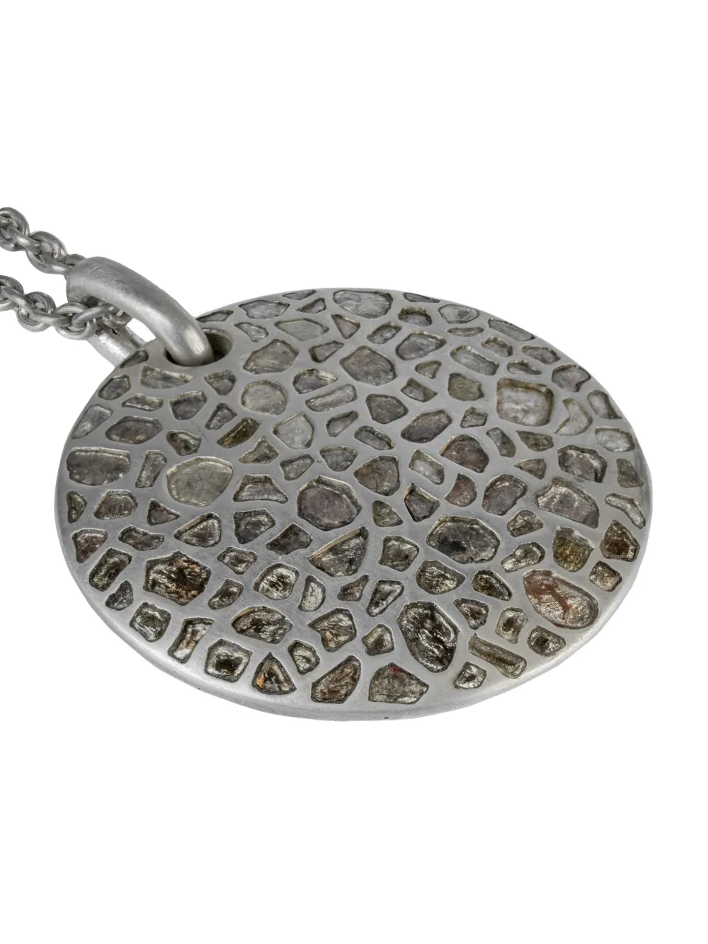 Parts of Four sterling silver Disk diamond necklace - シルバートーン Parts of Four sterling silver Disk diamond necklace - シルバートーン
