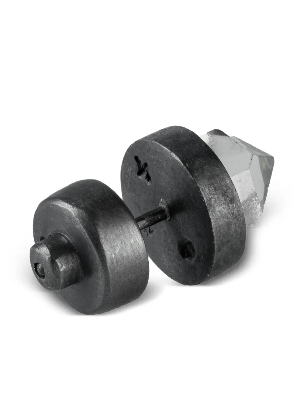 Parts of Four sterling-silver Stud quartz earring | Fine Earrings | Image 2