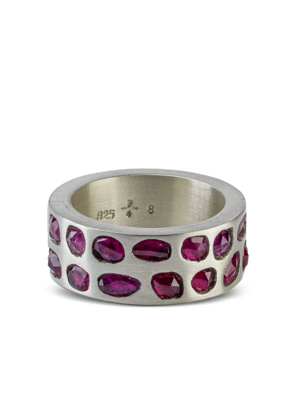 Parts of Four sterling silver Sistema ruby ring - シルバートーン Parts of Four sterling silver Sistema ruby ring - シルバートーン
