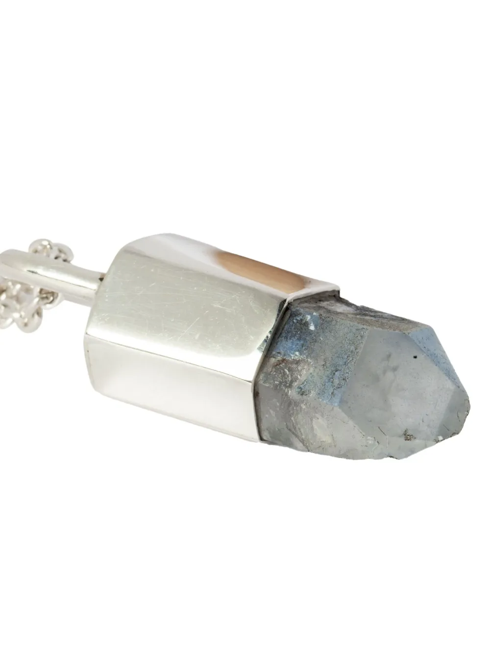 Parts of Four sterling silver Talisman Dumortierite necklace | Fine Necklaces | Image 2