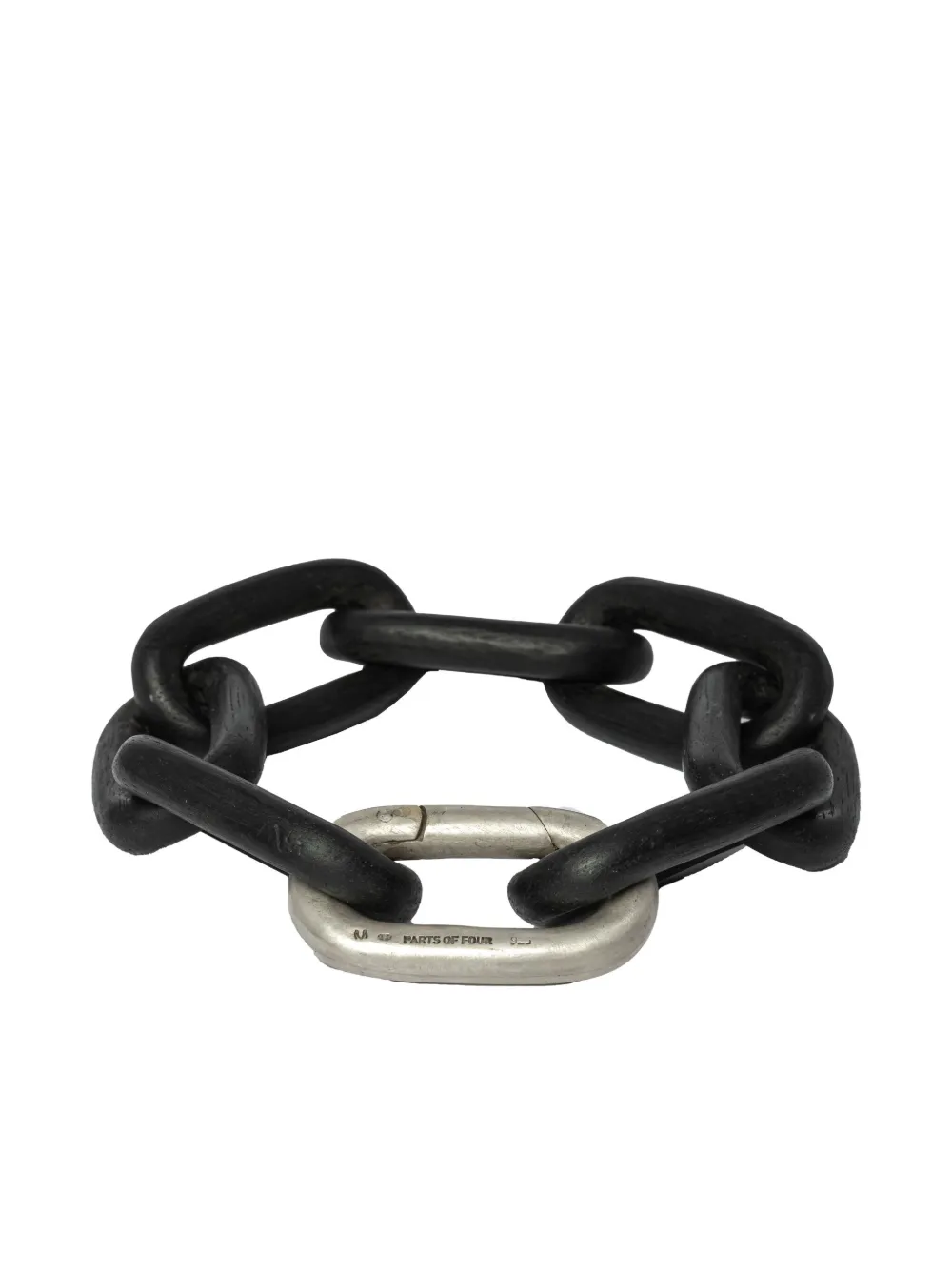 Parts of Four sterling silver Infinity chain bracelet - ブラック Parts of Four sterling silver Infinity chain bracelet - ブラック