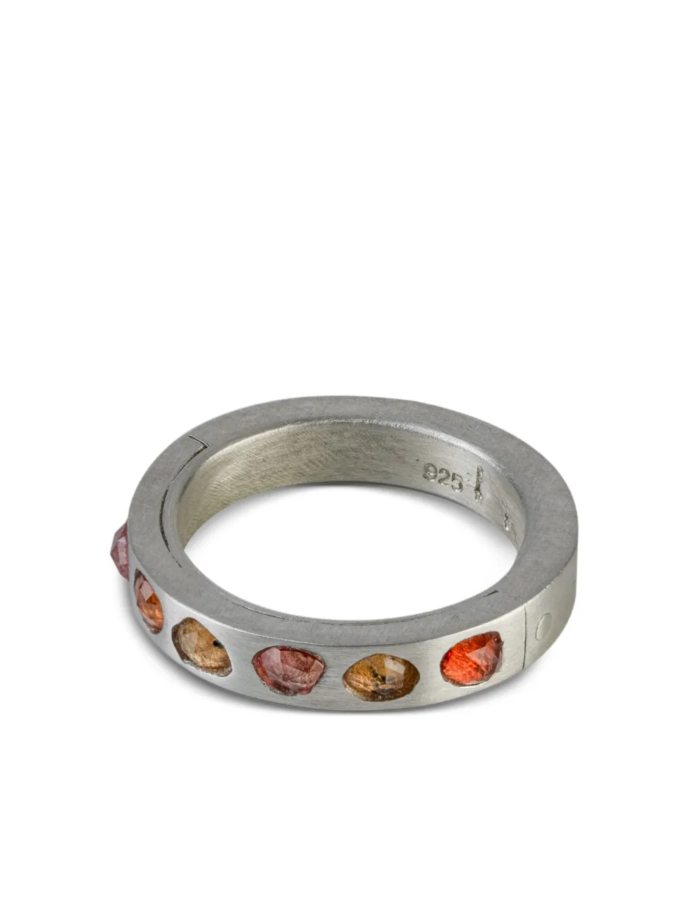 Parts of Four sterling silver Sistema sapphire ring | Women | Image 2