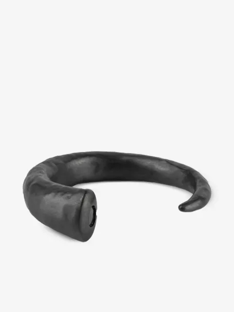 Parts of Four pulsera Horn en plata de ley con diamante