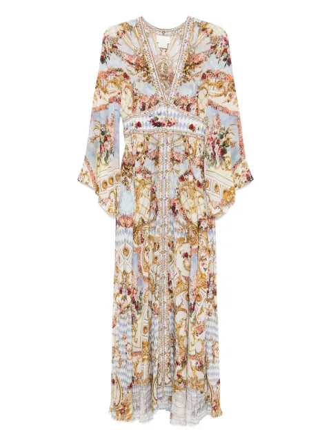 Camilla kimono-sleeved dress