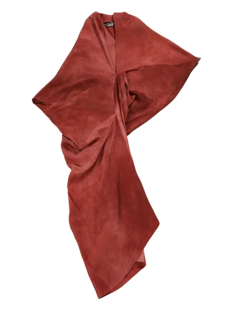 Cortana ruched-detailing midi dress